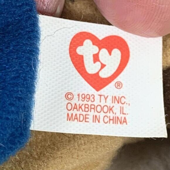 VINTAGE 1993 TY TEENIE BEANIE BABIES McDonalds Happy Meal Toys Lot of 7 - Picture 3 of 9